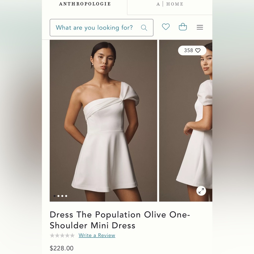 Dress The Population Olive Mini Dress